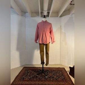 Large American Eagle Seriously Soft Oxford in Pink